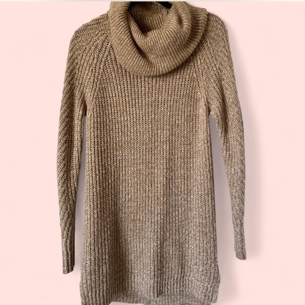 a new day Cozy Brown Cowl Neck Sweater